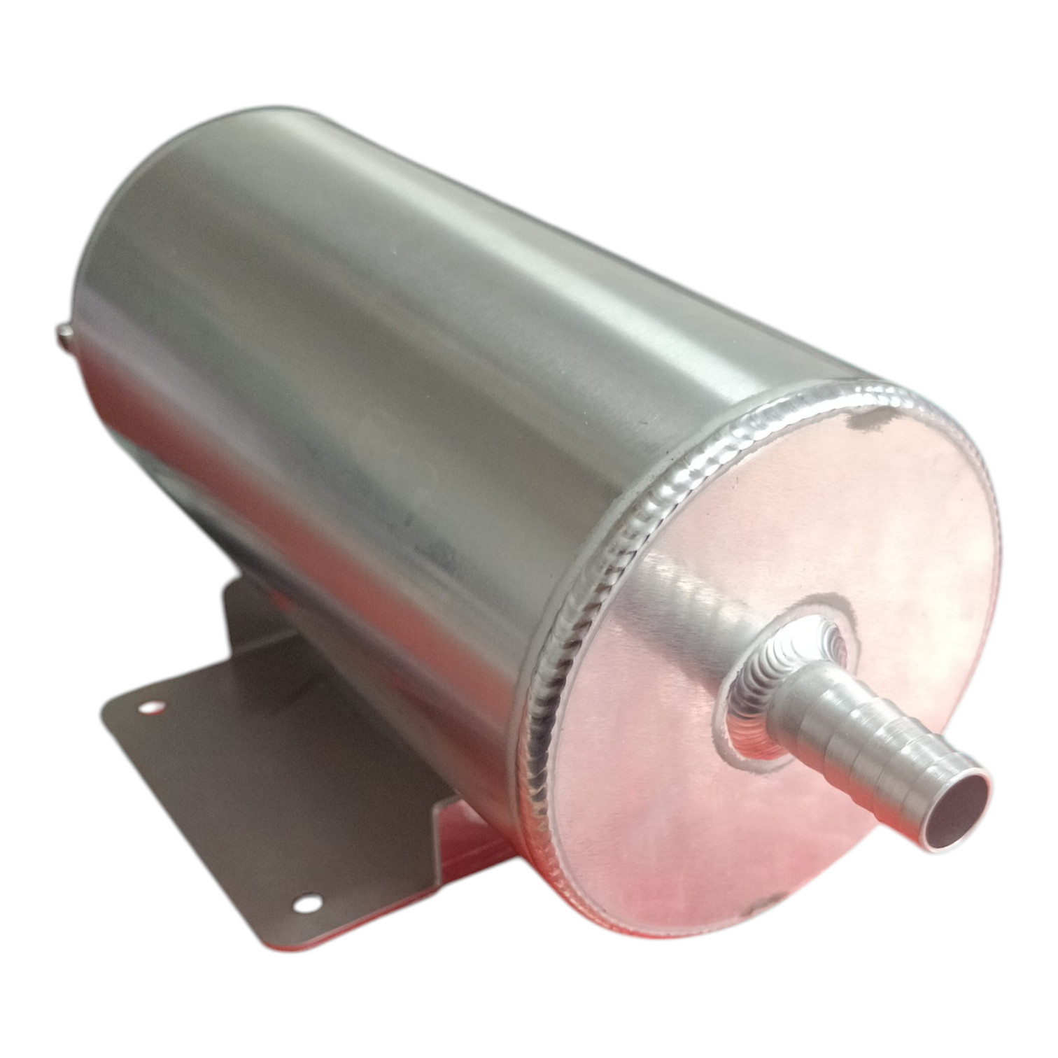 Kühler Ausgleichsbehälter 1,5 liter rund Aluminium