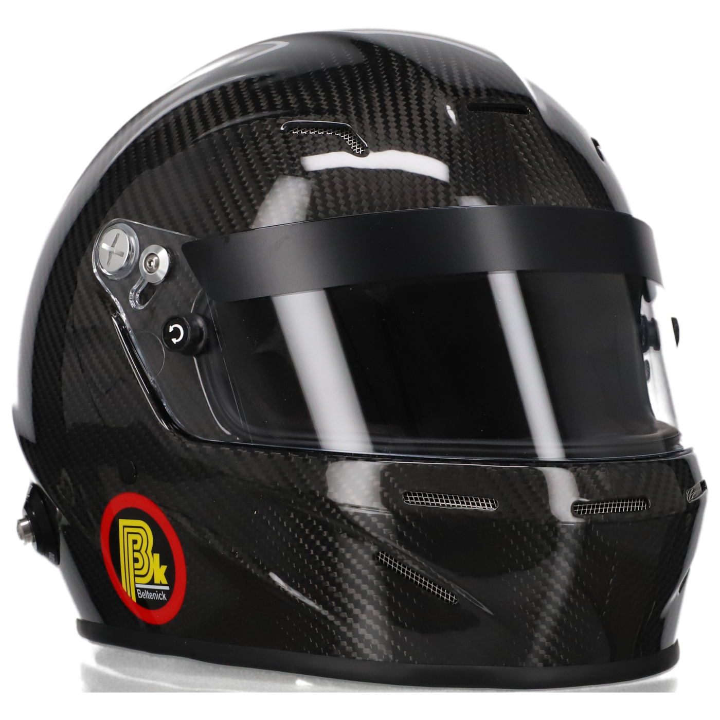 Beltenick Full Face Carbon Integralhelm FIA 8859-2015 mit HANS-Clips