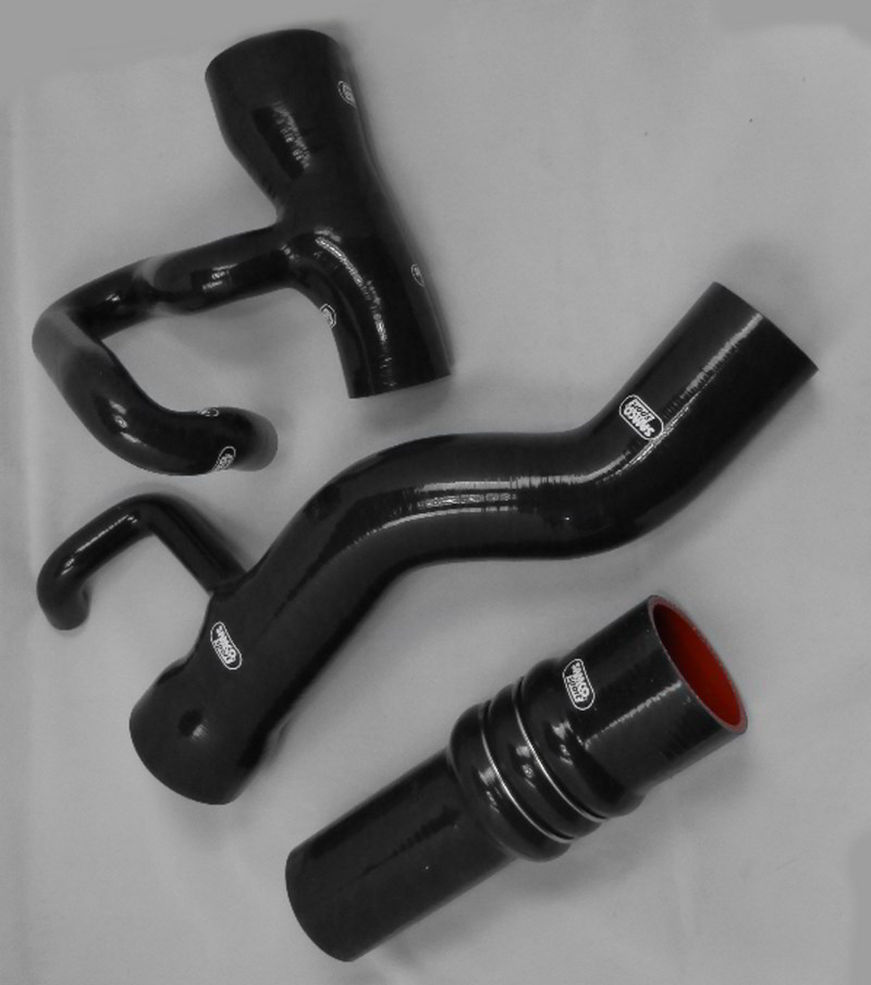 Samco Audi S4 C4 2.2L   3-teiliges Ladeluftsystem schwarz