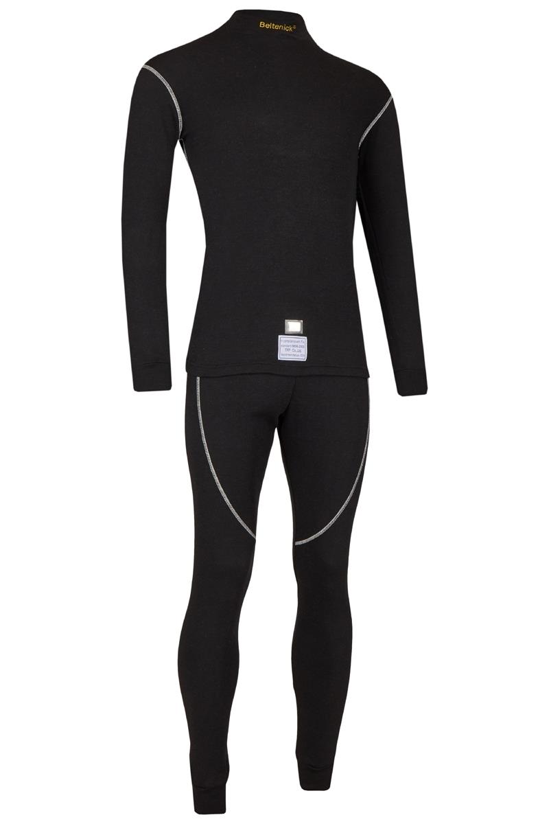 Beltenick FIA Unterwäsche Gr. S (46-48) FIA 8856-2018 schwarz Hose + Pullover 
