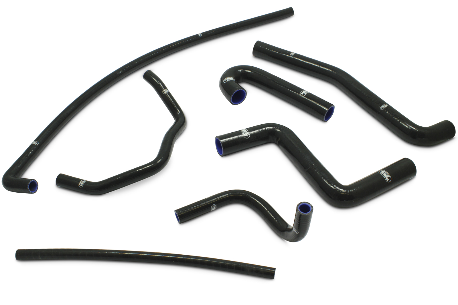 Samco Caterham 7 Rover 1600/1800 Dry sump   7-teiliges Kühlwasser-Schlauchkit blau