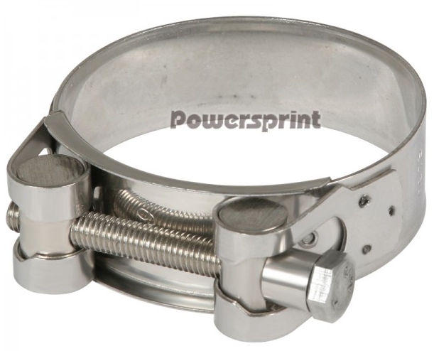 Powersprint Edelstahl Spezial-Bandschelle  32mm-35mm Ø