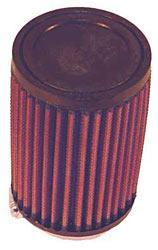 K&N Universalluftfilter, 65mm Flansch  Rund Zylindrisch, 114x114 127lg