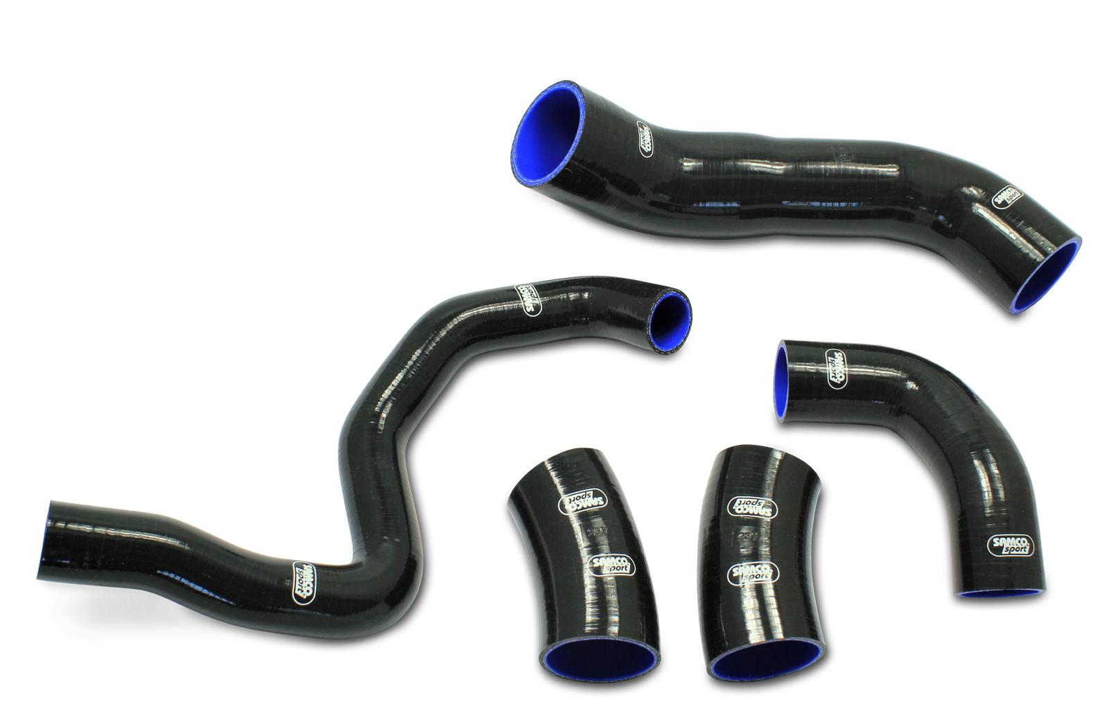Samco Mitsubishi Lancer EVO 4/5/6 CN9A 96-01   5-teiliges Ladeluftsystem rot