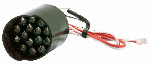 LED Cluster 15 grün  Durchmesser 26mm