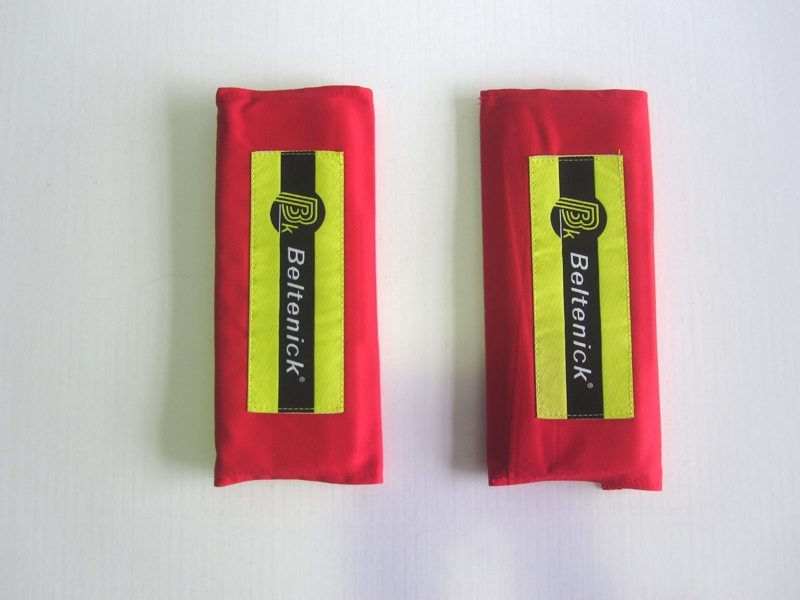 Beltenick Gurtpolster 75mm rot Set aus 2 Stück