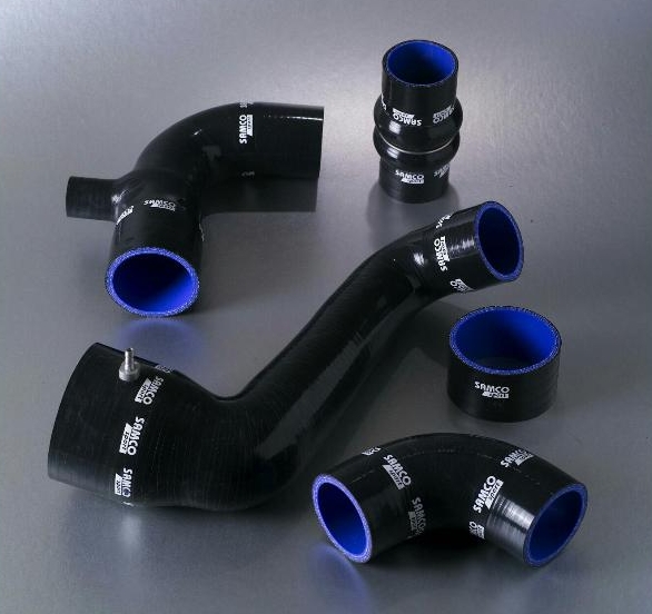 Samco Ford Fiesta RS Turbo 90-92   5-teiliges Ladeluftsystem schwarz