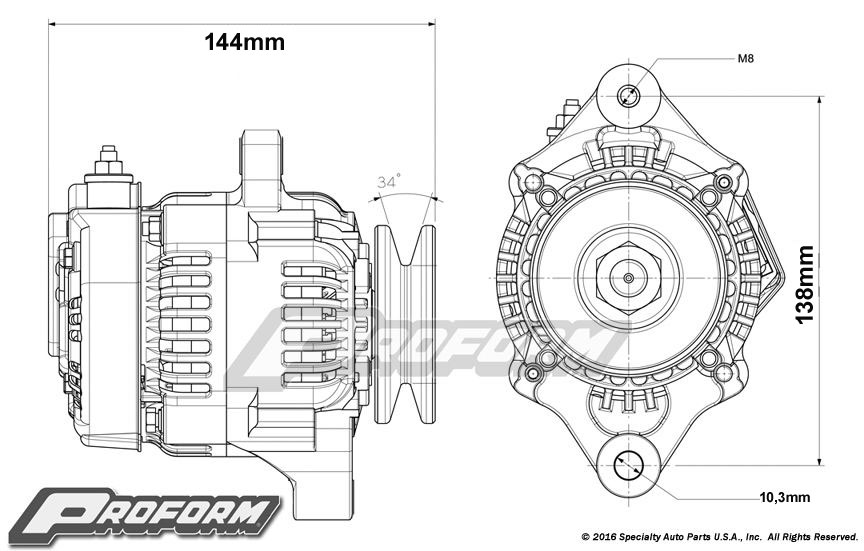 Proform Racing Generator 50A