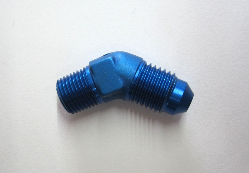Adapter 45° JIC/NPT  D06 - 1/4x18