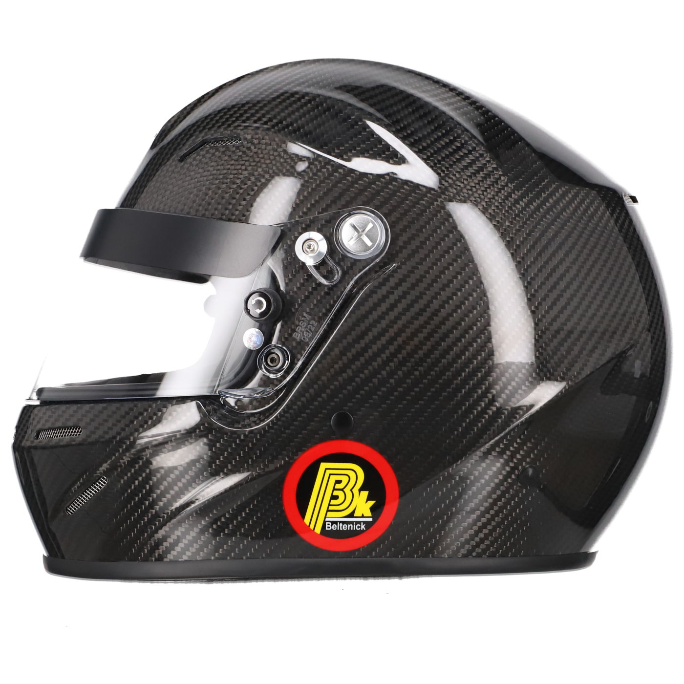 Beltenick Full Face Carbon Integralhelm FIA 8859-2015 mit M6-Terminals