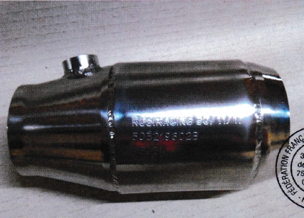 Rennsport Katalysator Metallträger 100CPSI 93mm OD  FIA zugelassen,  61mm Anschluss