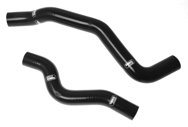 Samco Mitsubishi Lancer EVO 4/5 CN9A 96-99 2-teiliges Kühlwasser-Schlauchkit schwarz