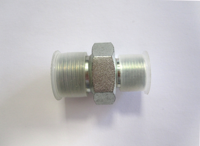 Stahladapter BSP - BSP  3/8 BSP - 1/2 BSP
