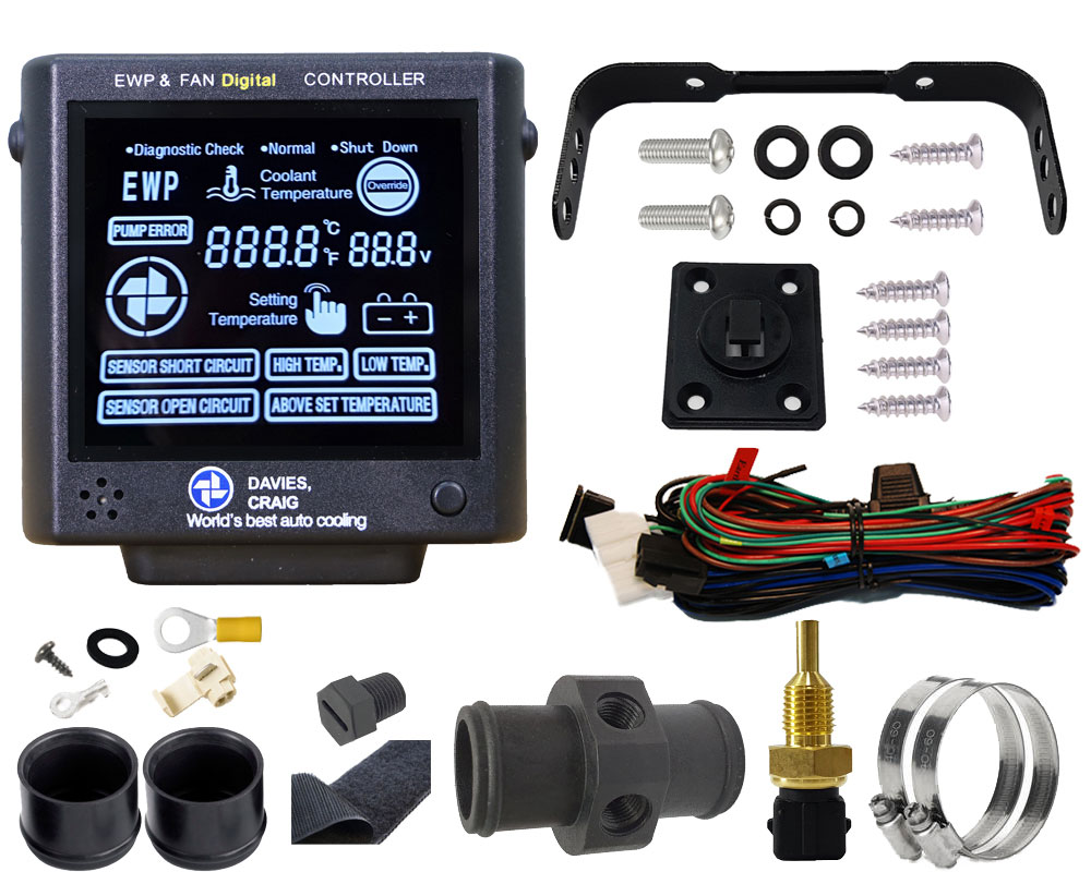 Control Panel - LCD Display mit Alarmfunktionen  Davies Craig  für 12V und 24V