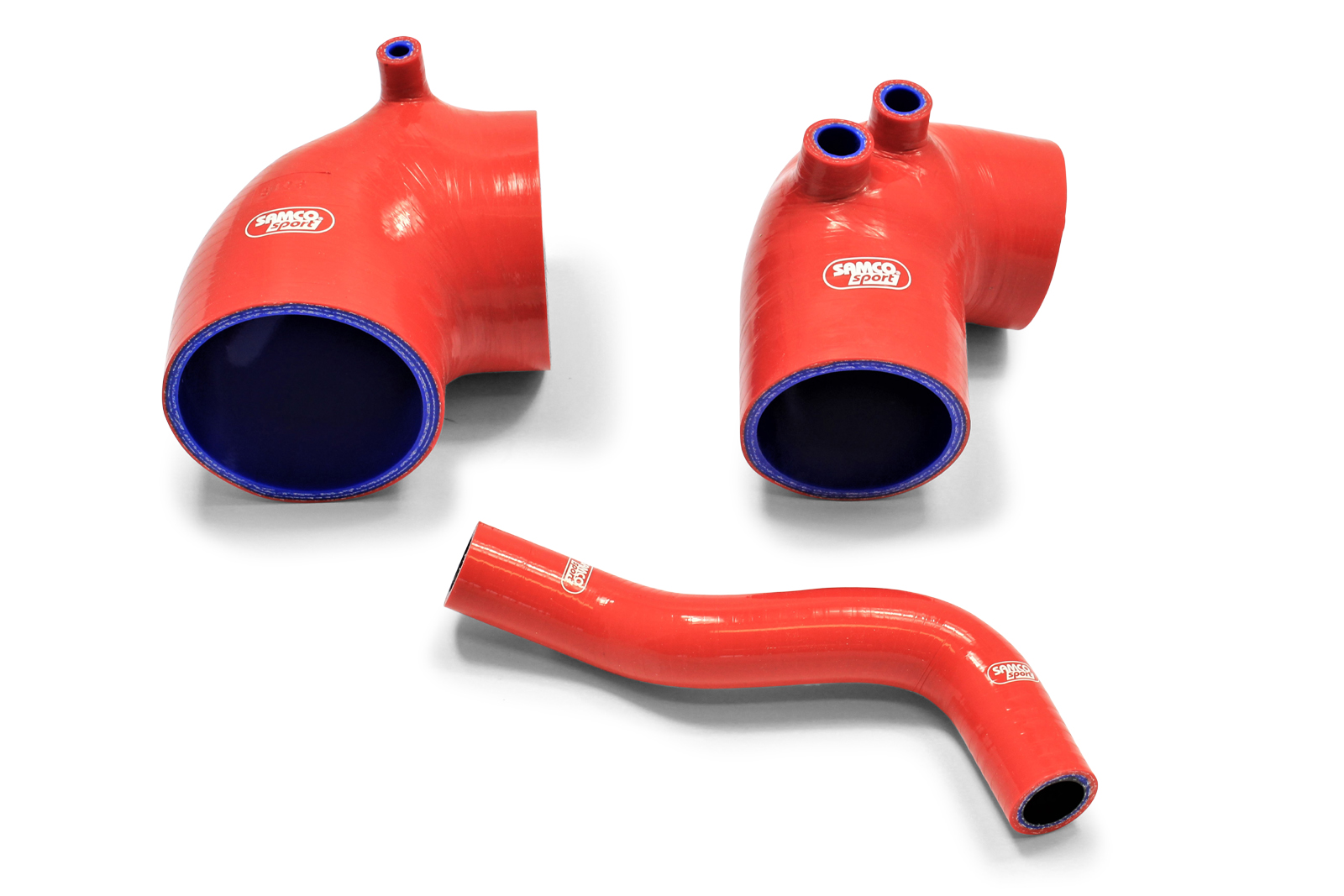 Samco Subaru Impreza Turbo GC8 Vers.1&2 UK Vers. 92-96   3-teiliges Ansaugschlauchkit blau