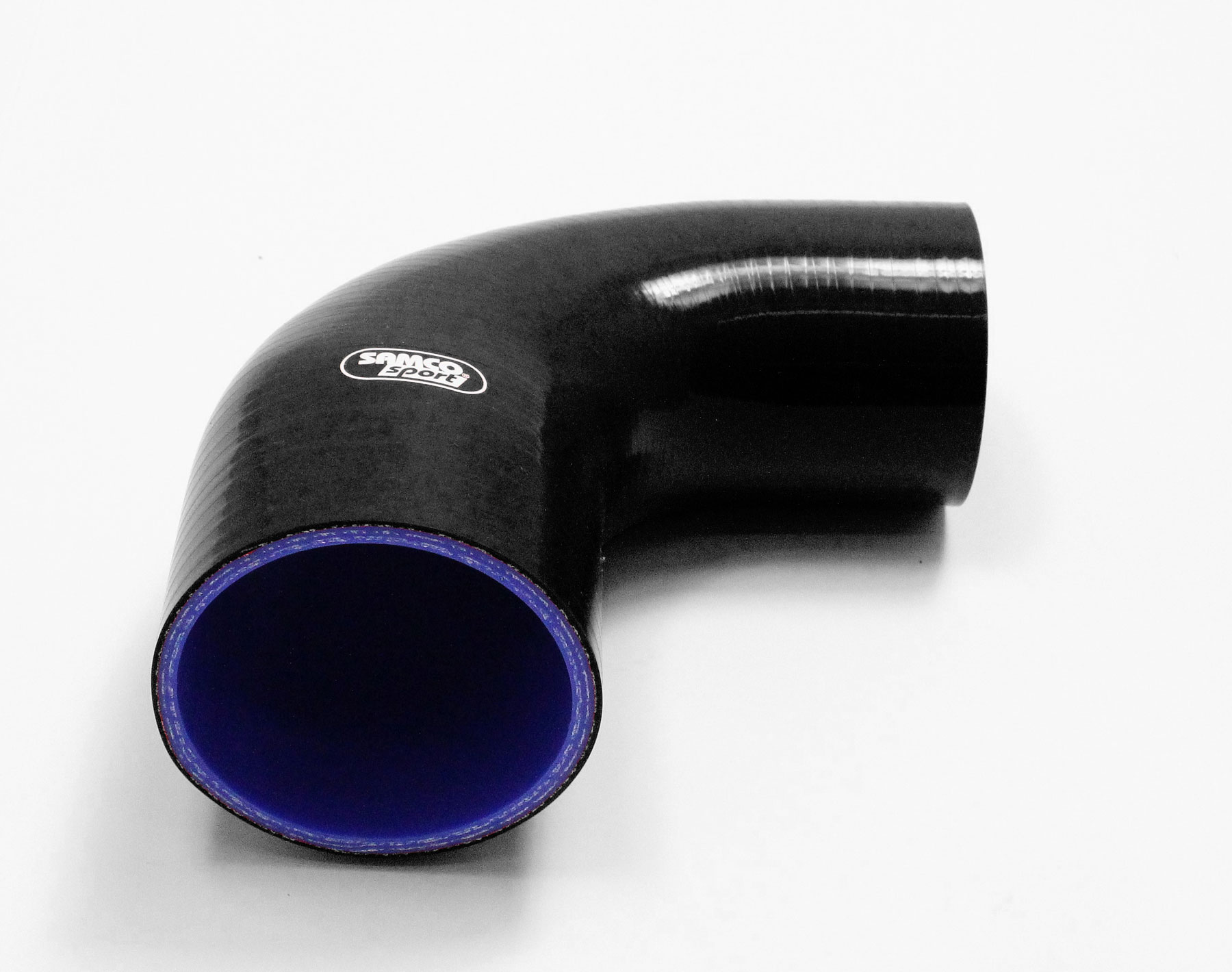 Samco Reduzierkrümmer 90° D76-63   schwarz