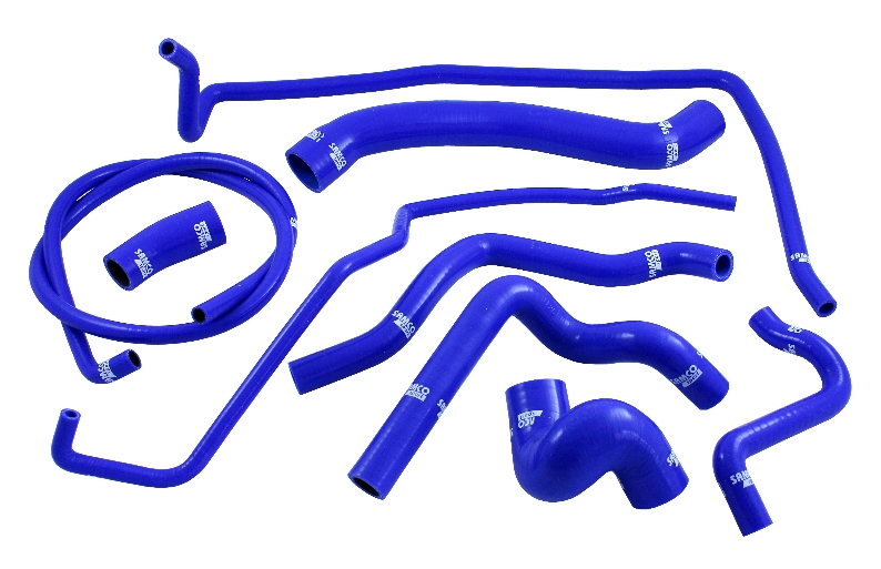 Samco Opel Astra Gsi 2000 C20XE 2.0Ltr 16v (Red Top Engine)   9-teiliges Kühlwasser-Schlauchkit blau