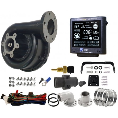 Set aus EWP140 Aluminium 12V und Kontrollpanel (8002) Davies Craig