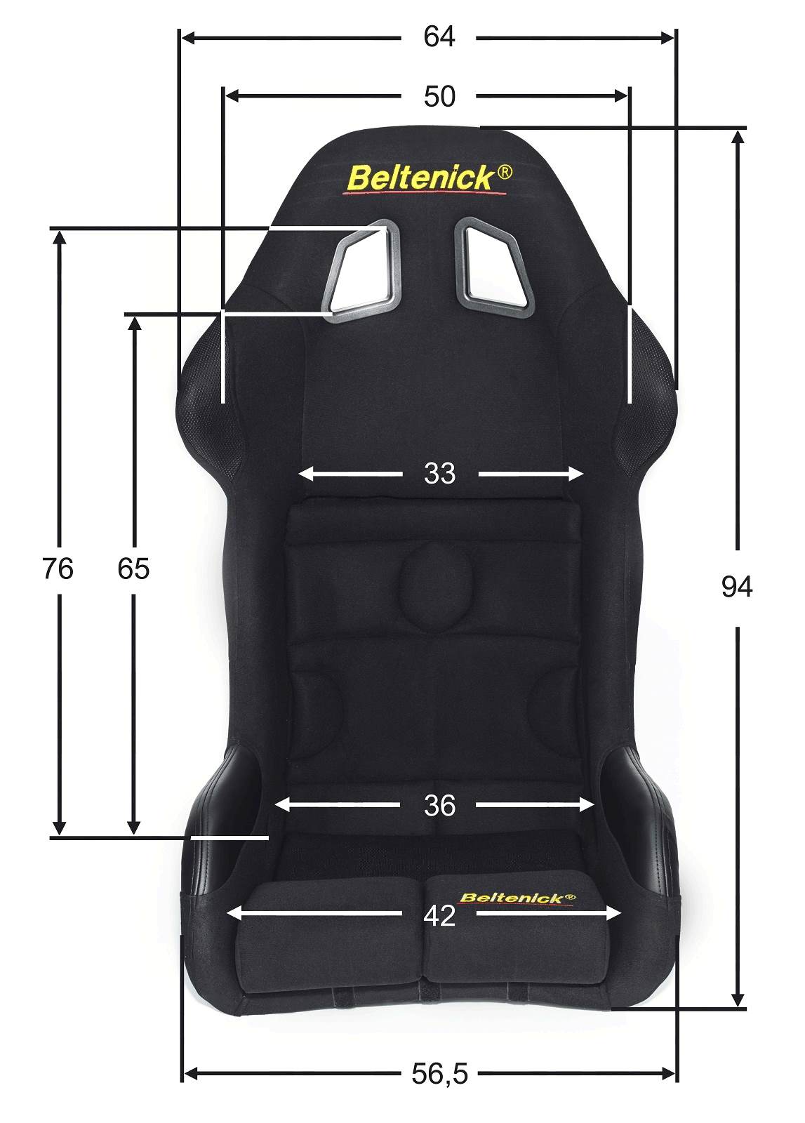 Sim Racing Sitz RST 8 Gaming Vollschalensitz