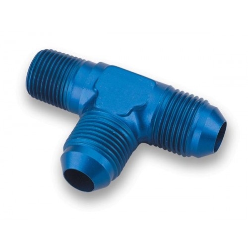 T-Stück JIC/NPT (run)  D04 - 1/8x27