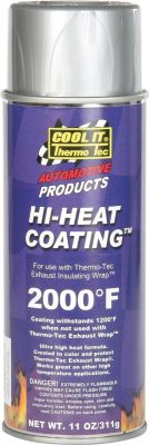 Bezeichnung Cool It Thermo Tec Beschichtung für Thermoband (Hi-Heat Coating)  Farbe: aluminium 311 gramm