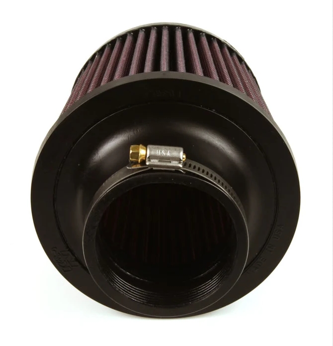 K&N Universalluftfilter, 76mm Flansch  Konische Rundform, 140x127 140lg