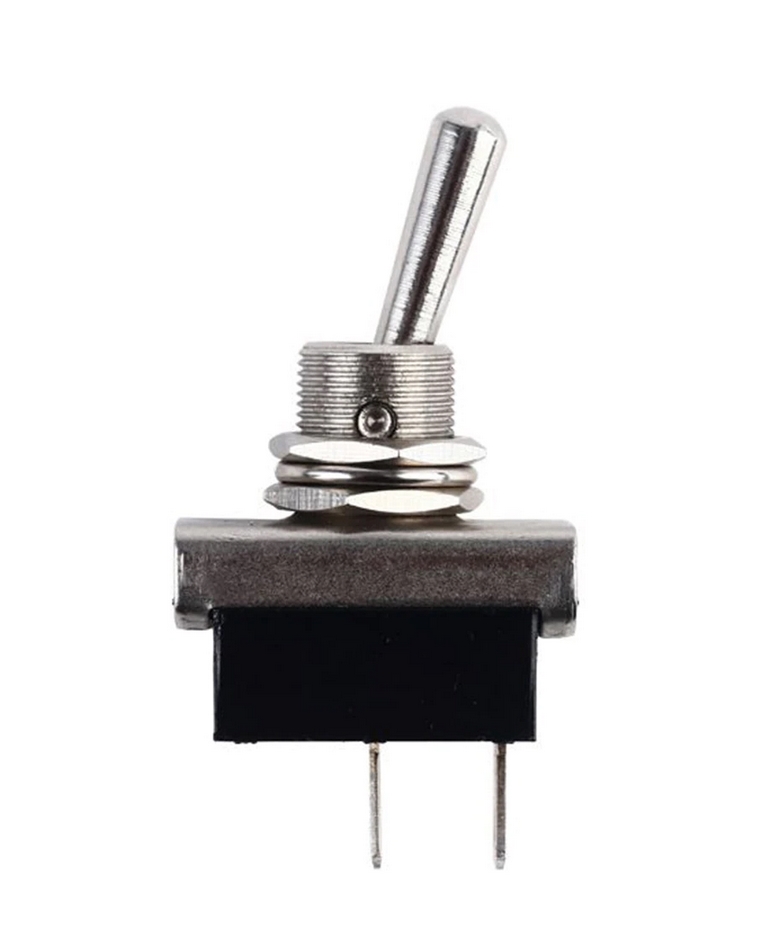 Metall Kippschalter On/Off  - 10 Stück 25A 12V Steckkontakte