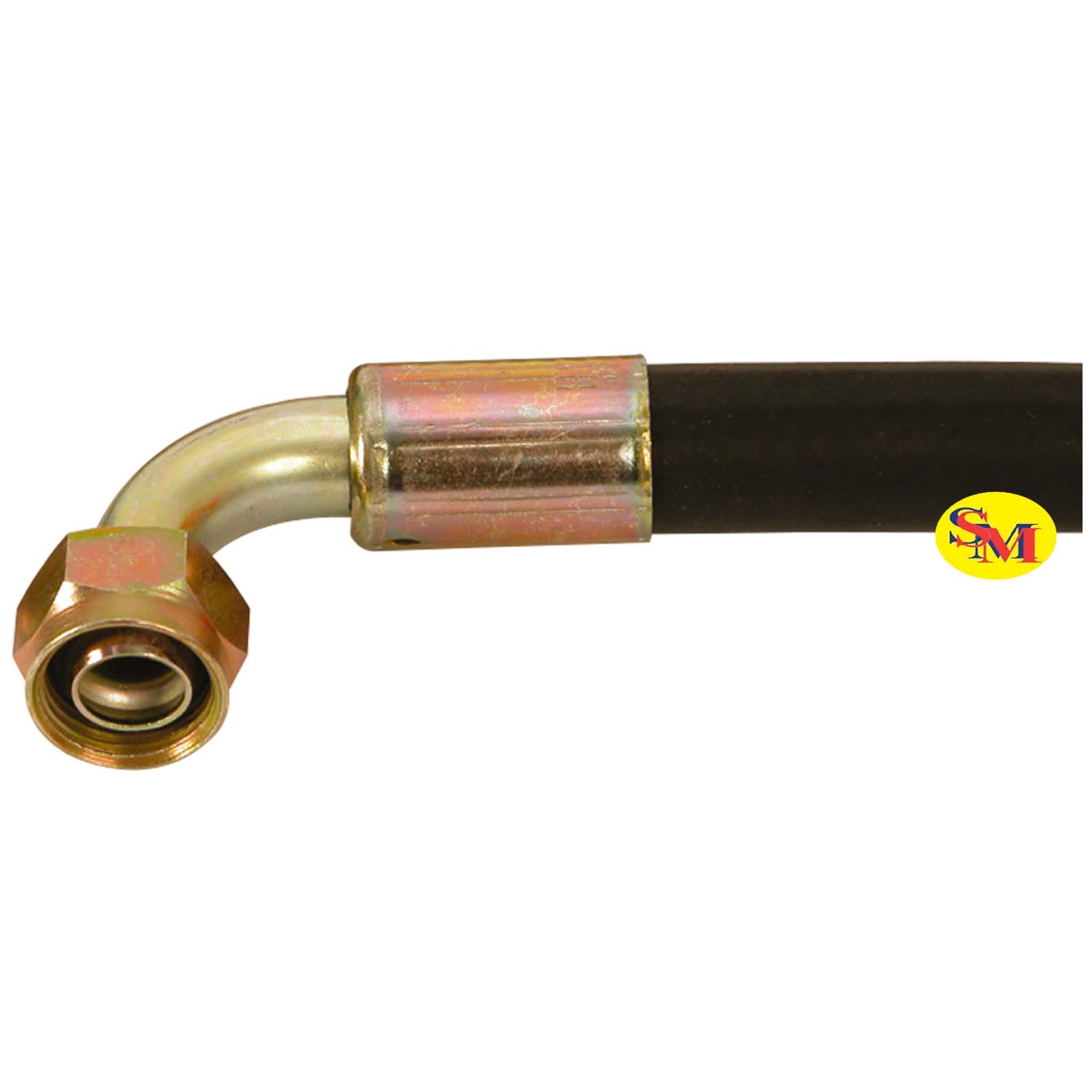 Mocal/Aeroquip Schlauch montiert - standard-  2x90° 1/2 BSP Überwurfmutter