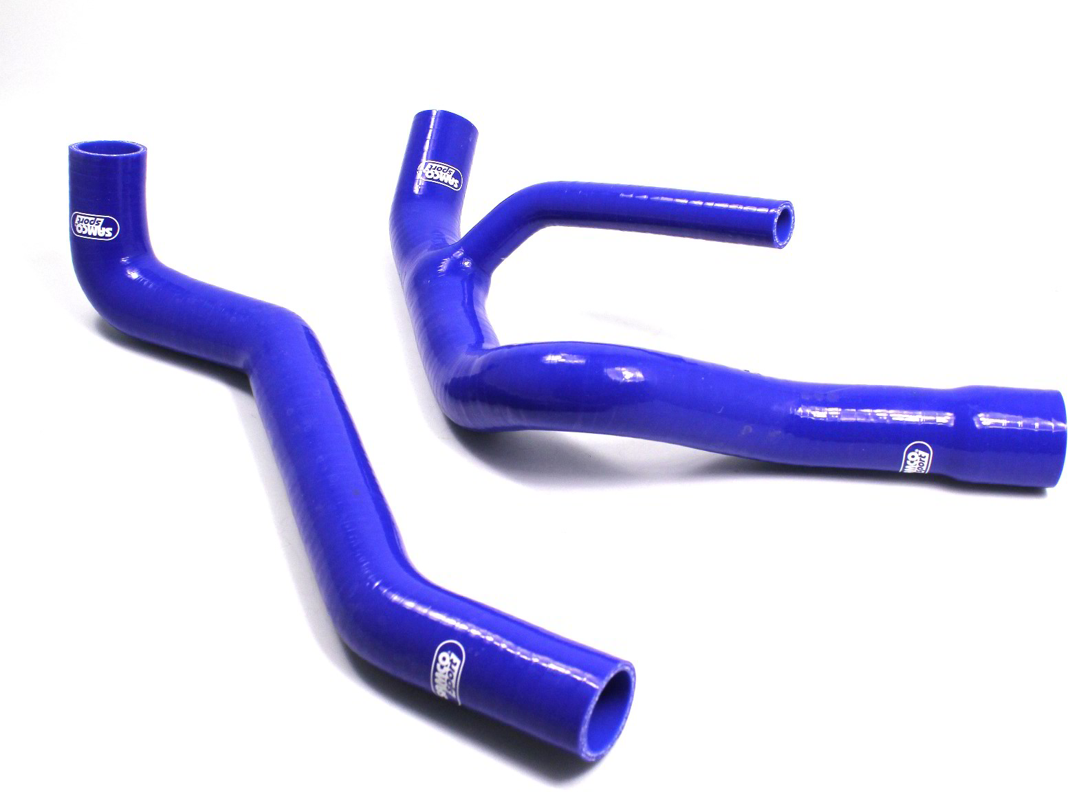Samco Ford Sierra Cosworth 2WD 86-90   2-teiliges Kühlwasser-Schlauchkit schwarz