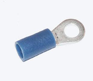 Augenkabelschuh blau Bohrung 5,3mm  1,5-2,5 mm²