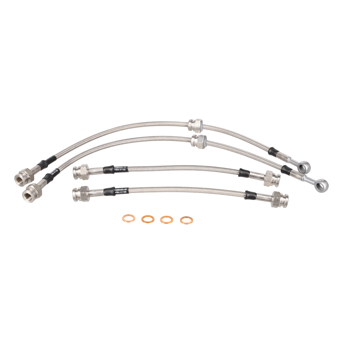 Goodridge Bremsschlauchsatz Saab 9.5 alle ab 09/97  4-teilig mit ABE