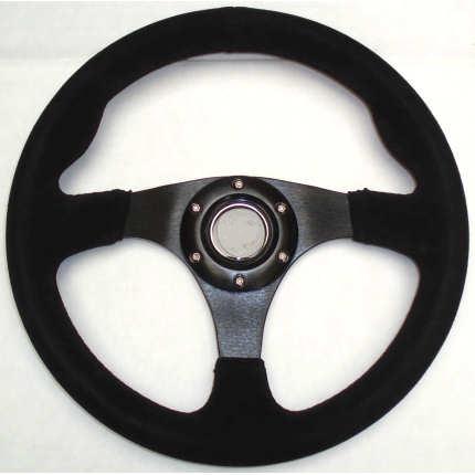 RMD Lenkrad Racing 320mm   ungeschüsselt Wildleder (SVi4119BSU)