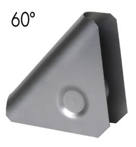 Rohrverstärkung 60°  (Knotenblech)