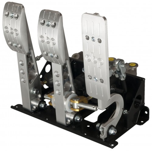 OBP Pedal Box Pro Race stehend Bulkhead Fit  mit Wagebalken & Zylindern