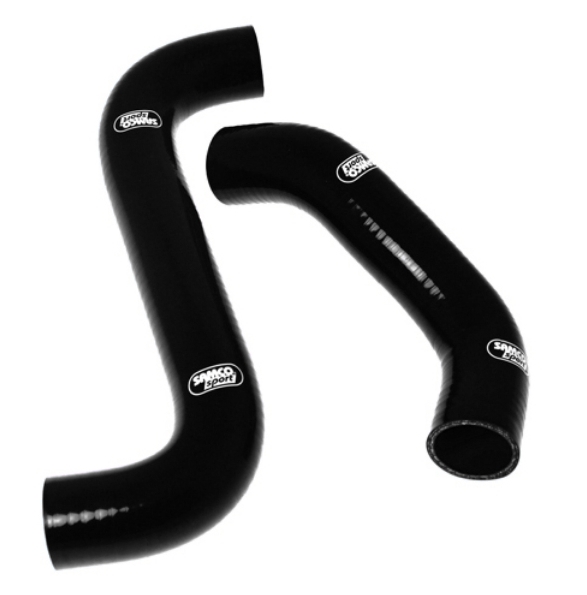 Samco Subaru Impreza Turbo 7 Bugeye (WRX&STi) 2-teiliges Kühlwasserschlauchkit schwarz