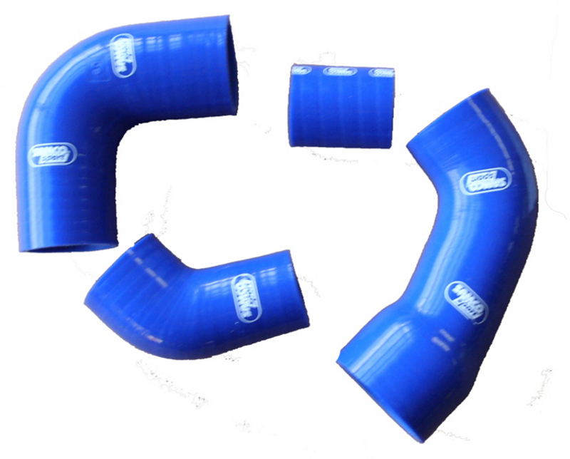 Samco Fiat Uno Turbo MKI 1300cc 85-91   4-teiliges Ladeluftsystem blau