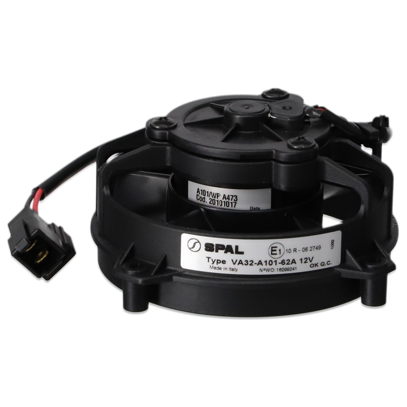 Spal Kühlerventilator VA32-A101-62S 12V  D109-D96 T=48 / 210m³ blasend