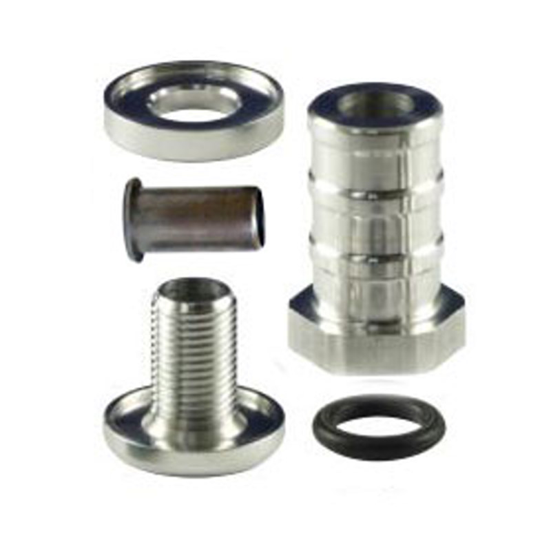 Schlauchabgang mit Stutzen  Schlauchabgang: 8mm - 25mm
