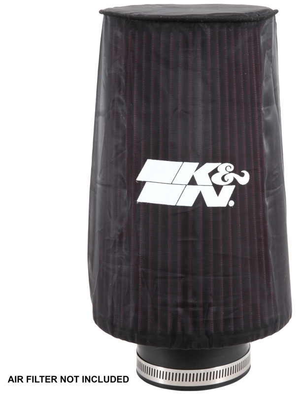 K&N Filter Wrap schwarz  Konische Rundform 152x121 228lg,
