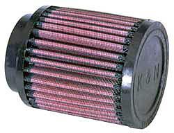 K&N Universalluftfilter, 62mm Flansch  Rund Zylindrisch, 89x89 102lg