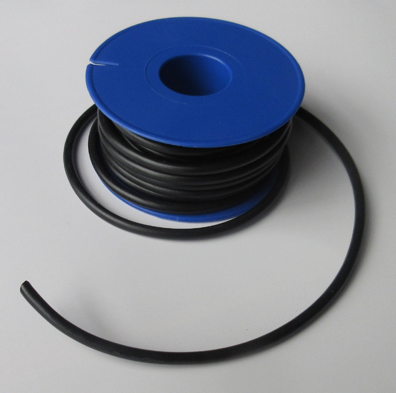 Fahrzeugleitung 1x6,0mm²  schwarz, 10m Rolle