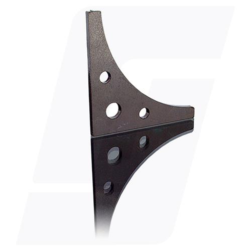 Schweisslasche Nr.14  75x75x4mm  - Domex700