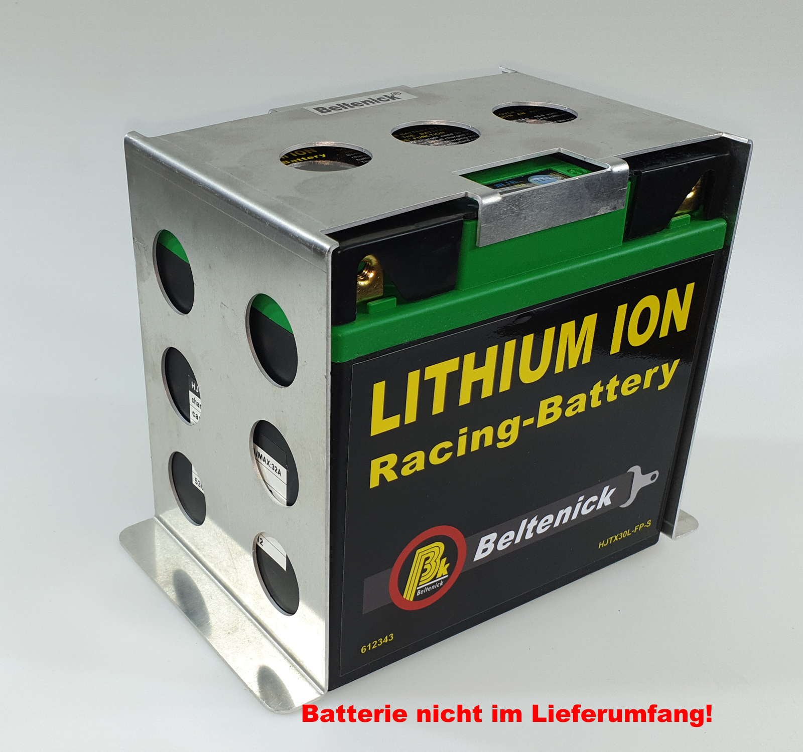 Batteriehalter Aluminium  passend für 612343DM