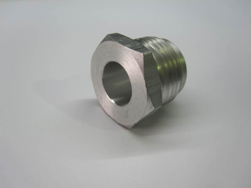 Aufschweißadapter Stahl JIC D10  7/8x14 (Sechskant)