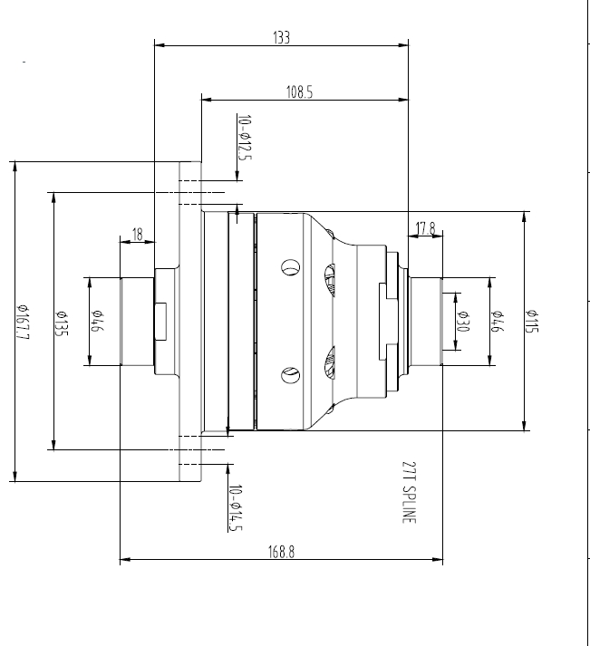 mechanischer zeichnung, technische dokumentation, objektiv, abmessungen, bearbeitung
