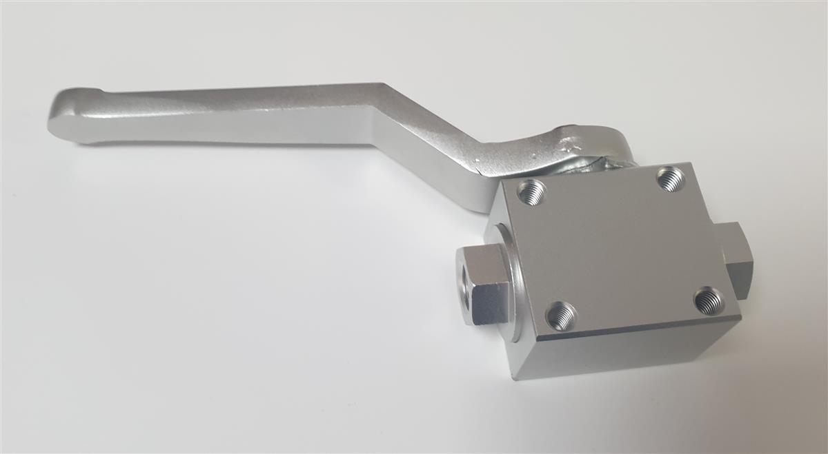 Absperrventil Aluminium Anschlüsse 1/8 NPTF innen