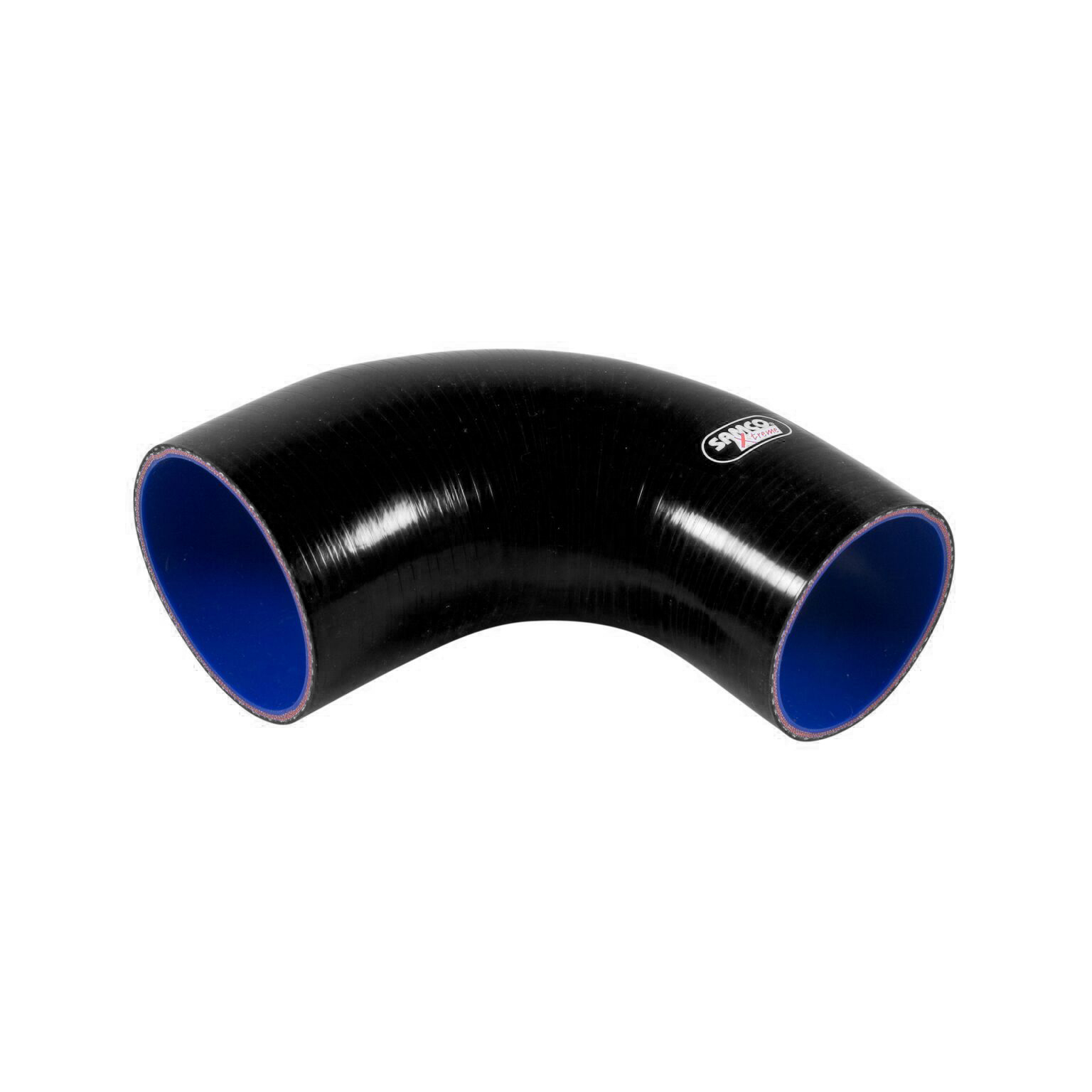 Samco Xtreme Reduzierstück 90° 76-70mm   schwarz
