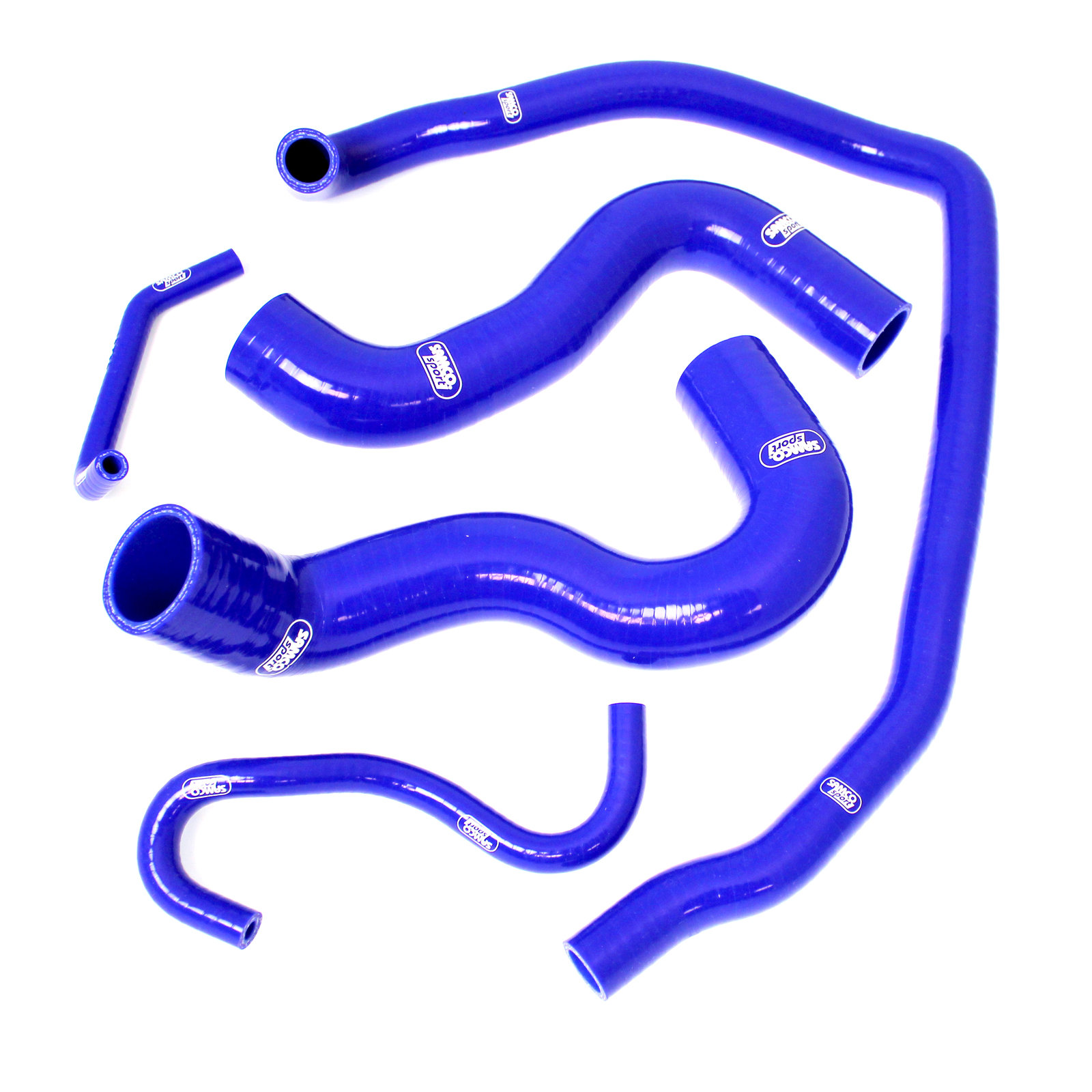 Samco Opel Corsa VXR 1.6 Turbo 2007-   5-teiliges Kühlwasser-Schlauchkit blau