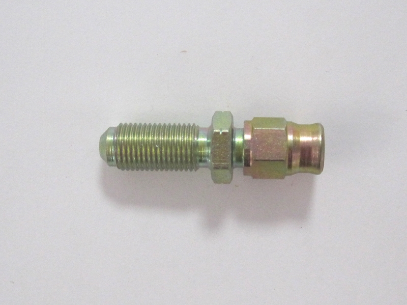 Anschluß Einschraub M10x1 konvex verz.  Dash 03 bulkhead lange Ausführung