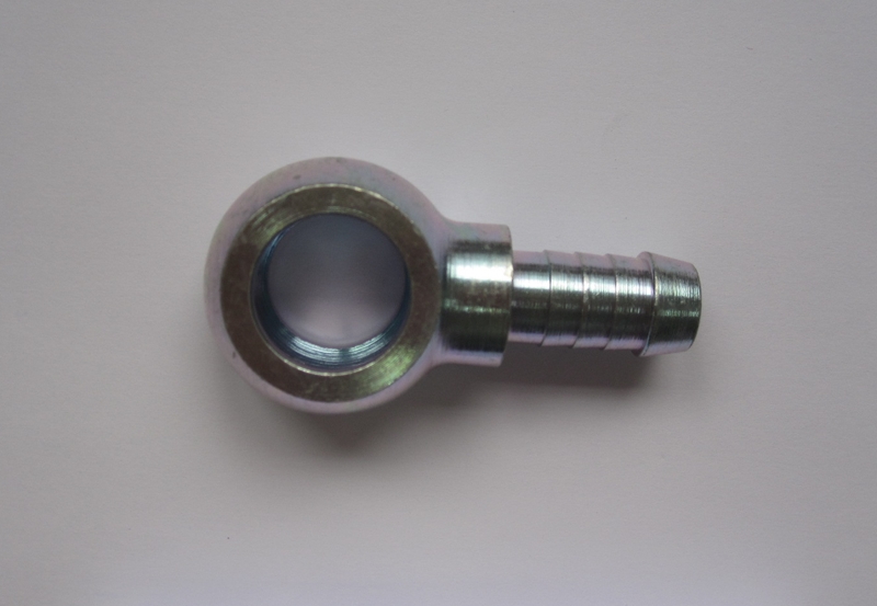 Stahl-Ringstück 15,8mm Schlauch  Bohrung 18mm Durchmesser